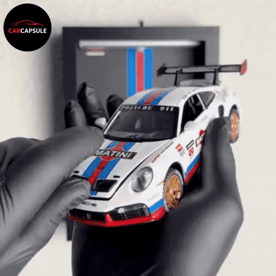 Sportwagen Modellkunstwerk